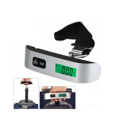 Balance à bagages suspendus numérique 50 kg/110 lb pour voyage LCD poids électronique