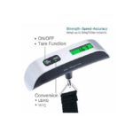 Balance à bagages suspendus numérique 50 kg/110 lb pour voyage LCD poids électronique