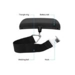 Balance à bagages suspendus numérique 50 kg/110 lb pour voyage LCD poids électronique