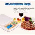 Balance de Cuisine Electronique 10 kg , balance numérique portable led 10 kilo pour aliments et autres, précision au gramme près electronic compact scale sf-400A