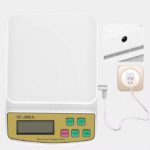 Balance de Cuisine Electronique 10 kg , balance numérique portable led 10 kilo pour aliments et autres, précision au gramme près electronic compact scale sf-400A