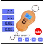 Balance electronique Portable - Jusqu'à 50 kg couleur aléatoire