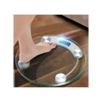 Balance pèse personne électronique transparent