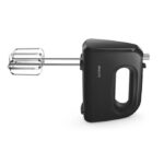 Batteur Electrique à Main Avec Fouets et Crochets de Pétrissage en acier inoxydable - 5 Vitesses - 280W
