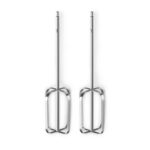 Batteur Electrique à Main Avec Fouets et Crochets de Pétrissage en acier inoxydable - 5 Vitesses - 280W