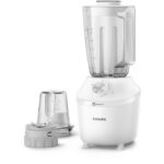 Blender + Hachoir - 2 litres, 2 vitesses + impulsion Bocal en Plastique - 600 W