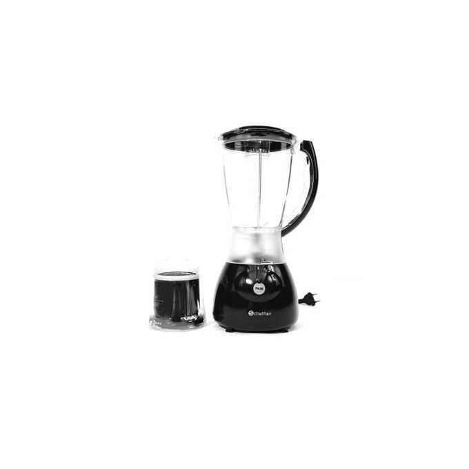 Blender Mixeur 1.5 Litres - 500W COULEUR NOIR ET BLANC
