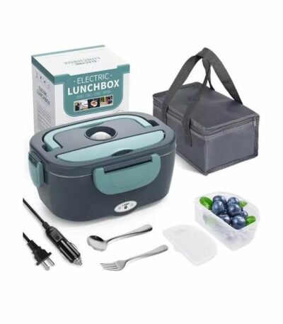 Boîte à lunch électrique thermique chauffée pour Voiture, Bureau, Chambre à coucher, Salon, Cuisine, Intérieur, Extérieur