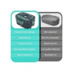 Boîte à lunch électrique thermique chauffée pour Voiture, Bureau, Chambre à coucher, Salon, Cuisine, Intérieur, Extérieur