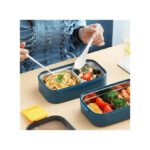 Boîte à Lunch étanche Double Couche En Acier Inoxydable