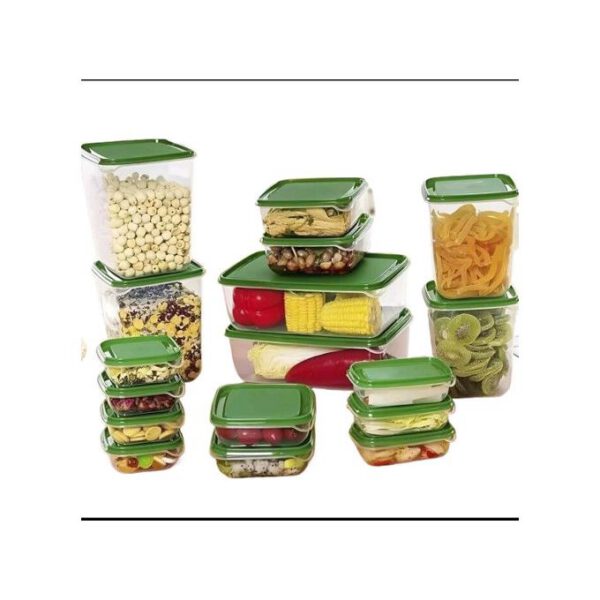 Bols de conservation plastique pour les aliments_17pieces.