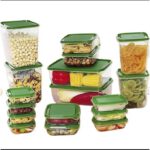 Bols de conservation plastique pour les aliments_17pieces.