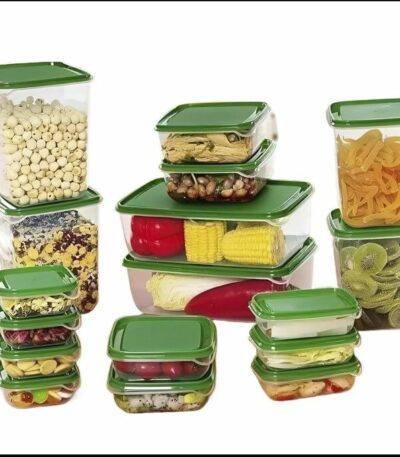Bols de conservation plastique pour les aliments_17pieces.