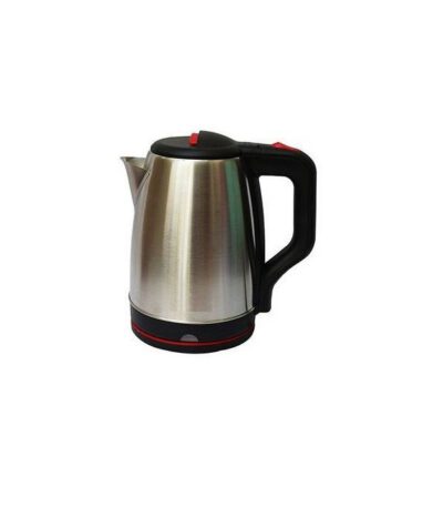 Bouilloire Electrique - 2 Litre 2000 W - Inox - gris/noir