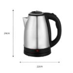 Bouilloire Electrique - 2 Litres - Inox - 2000W (ultra rapide et résistant) tangalou kay nokh am nokh bou tang fat fat chauffe eau électrique c3