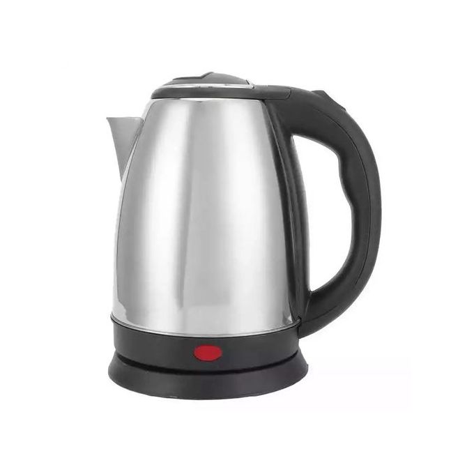 Bouilloire Electrique - 2 Litres - Manche Noir - Inox