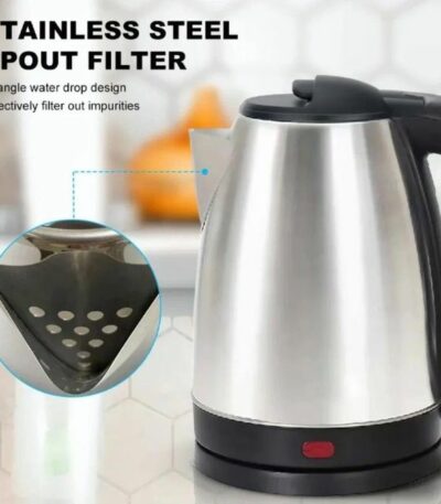 Bouilloire électrique en inox 2L 1800W