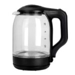 Bouilloire Electrique en Verre 2L - 2200W - Noir