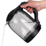 Bouilloire Electrique en Verre 2L - 2200W - Noir