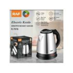 Bouilloire électrique RAF 2 Litres 1500 Watts en Acier Inoxydable R7816