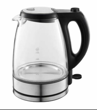 Bouilloire en verre robuste 1,8L