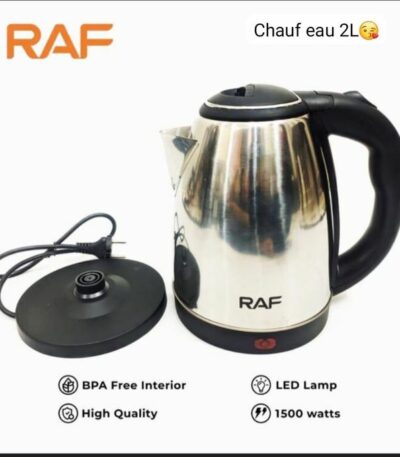 Bouilloire ou Chauffe Eau Electrique en Inox 2L