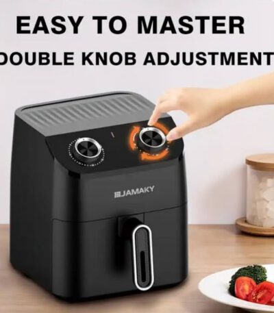 Brand: Generic Jamaki Healthy Air Fryer Without Oil 1800W 5.5L Black