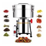 Broyeur à grains électrique à haut débit en acier inoxydable 3kg, broyage à grande vitesse de 32 000 tr/min, broyeur d'aliments