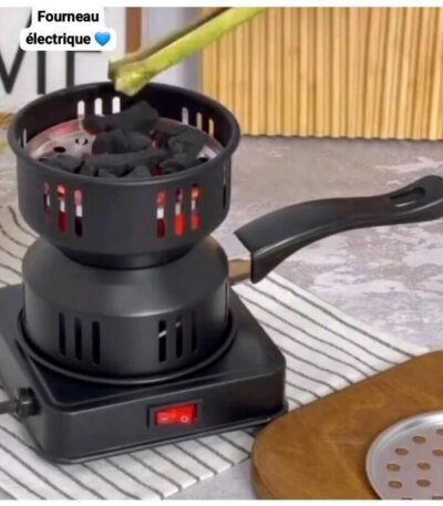 Brûleur à charbon électrique, pour démarrage au charbon de bois, multi-usages, cuisinière électrique rapide, brûleur à charbon de bois pour cuisinière à charbon de bois