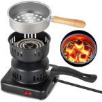 Brûleur à charbon électrique, pour démarrage au charbon de bois, multi-usages, cuisinière électrique rapide, brûleur à charbon de bois pour cuisinière à charbon de bois