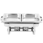Chafing dish 11,5 litres - 2 compartiment