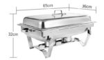 Chafing dish 11,5 litres - 2 compartiment