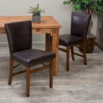 CHAISE DE SALLE A MANGER FOLDING CHAIR EN CUIR NOIR ET PLIABLE