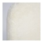 Chaise Imitation Fourrure Aurea Blanche