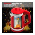 Chauffe eau Electrique - bouilloire electrique - rouge - 2 Litres