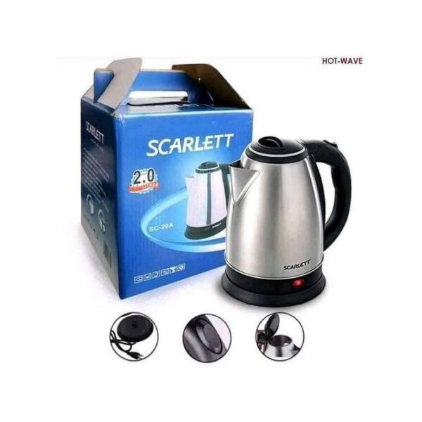Chauffe Eau Electrique en Inox - 220-240V - 50-60hz- 2000w