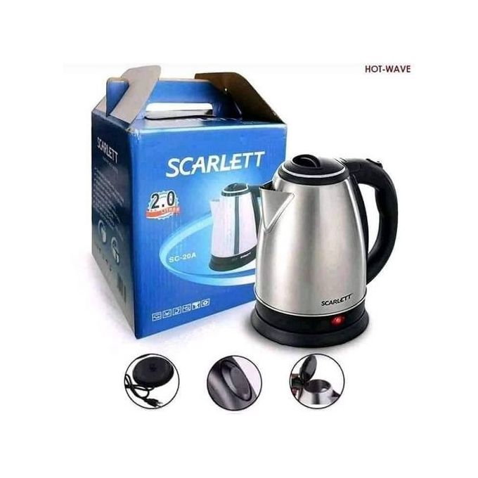 Chauffe Eau Electrique en Inox - 220-240V - 50-60hz- 2000w