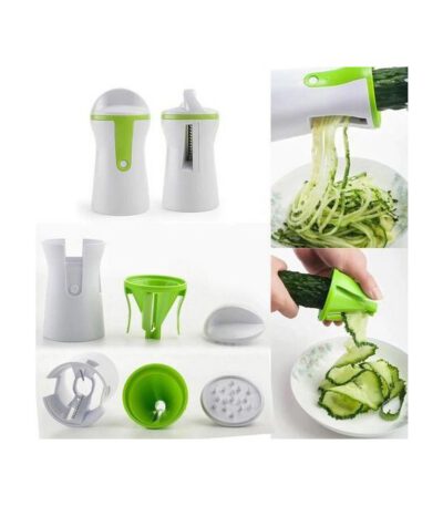 Coupe-Légumes Spirale - Vert Blanc .- 1 acheté = 1 offert