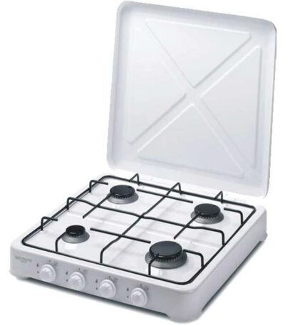 Cuisinière à gaz butane avec 4 plaques de cuisson...
