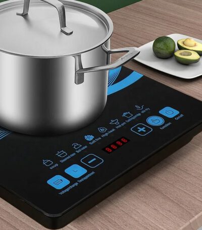 Cuisinière a induction ménage intelligent multifonctionnel ,Economie d’énergie, haute puissance 2200W