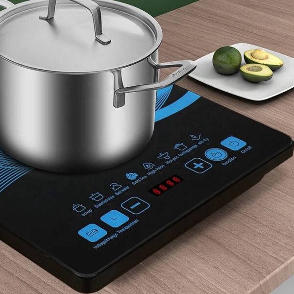 Cuisinière a induction ménage intelligent multifonctionnel ,Economie d’énergie, haute puissance 2200W