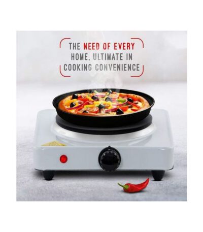 Cuisinière électrique 1000 W,cuisinière électrique De Cuisine,faire Du Thé,moka,chauffe-café-blanc