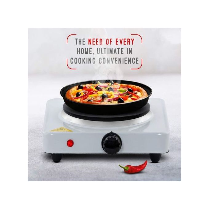 Cuisinière électrique 1000 W,cuisinière électrique De Cuisine,faire Du Thé,moka,chauffe-café-blanc