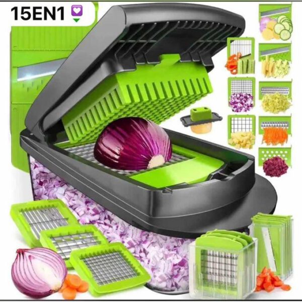 Decoupeur légume 15en 1Nicer Dicer