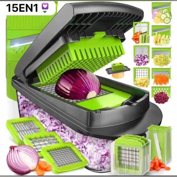 Decoupeur légume 15en 1Nicer Dicer