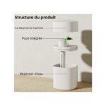 Diffuseur d'arômes - Humidificateur - Distributeur de Senteur - Blanc