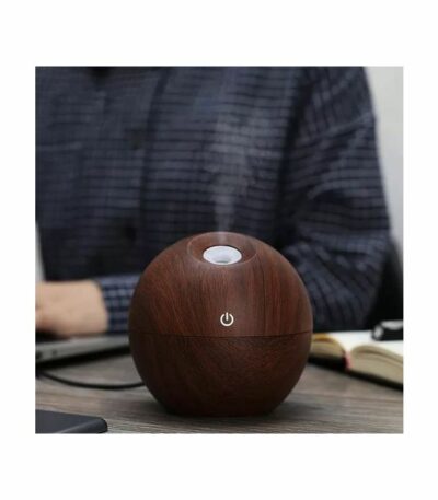Diffuseur D'huile Essentielle Bureau Brumisateur - Marron