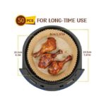 Disposable Air Fryer Paper Liner, Air Fryer Liners