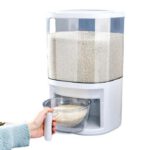 Distributeur automatique 10KG de stockage de céréales avec bol de vidange