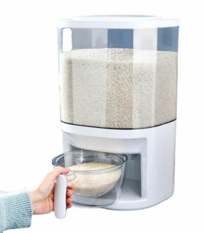 Distributeur automatique 10KG de stockage de céréales avec bol de vidange